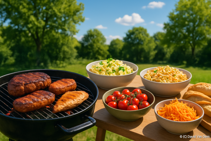 Barbecue 150 jaar Davidsfonds na de Gordel.